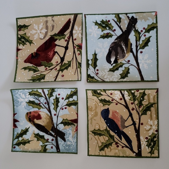 4 Bird Iron On Appliques - Picture 10 of 10